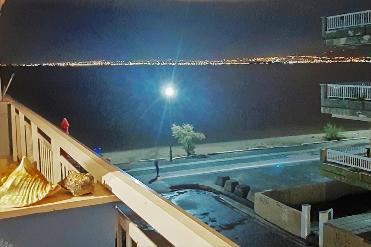 Niko'S Apartment - Beautiful Sea View Apartment ! Peraia  Bagian luar foto