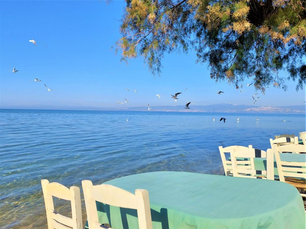 Niko'S Apartment - Beautiful Sea View Apartment ! Peraia  Bagian luar foto