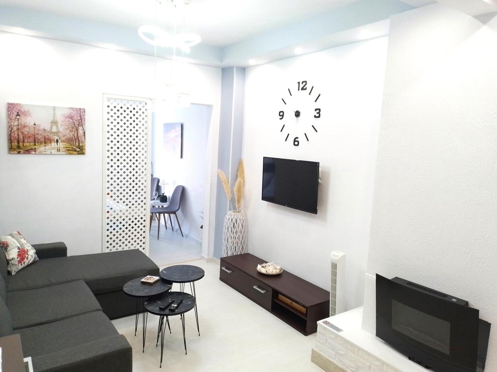 Niko'S Apartment - Beautiful Sea View Apartment ! Peraia  Bagian luar foto