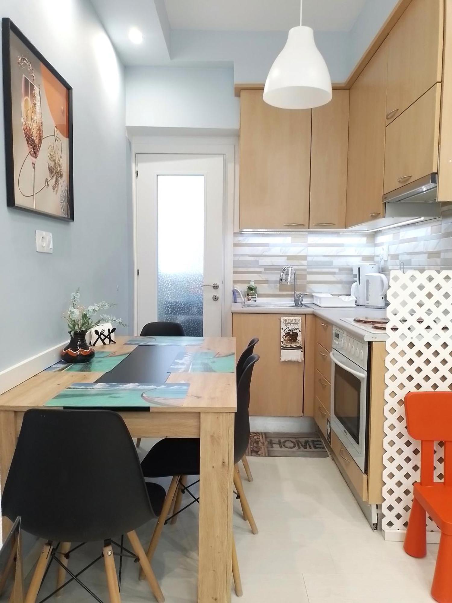Niko'S Apartment - Beautiful Sea View Apartment ! Peraia  Bagian luar foto